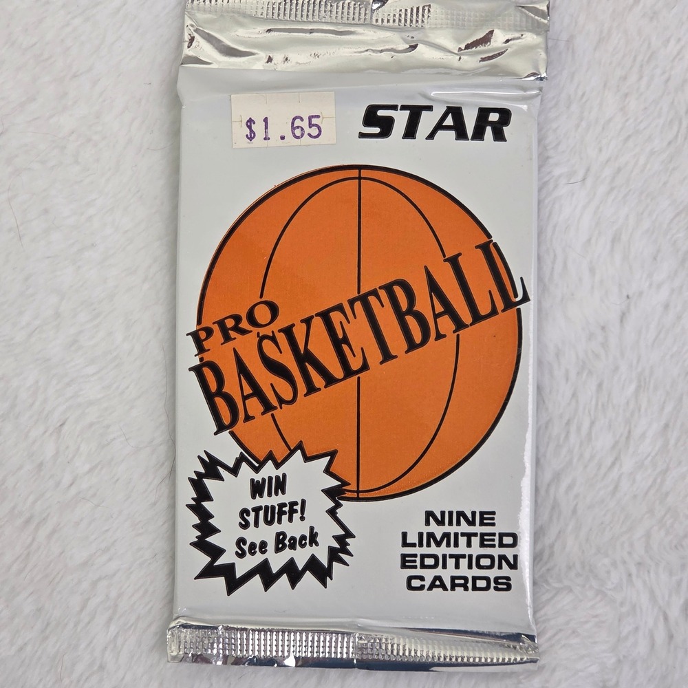 1993 Star International Pro Basketball Sealed Pack 9 Limited Edition Cards USA